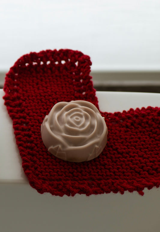 Heart Cloth + Rose Soap Bar
