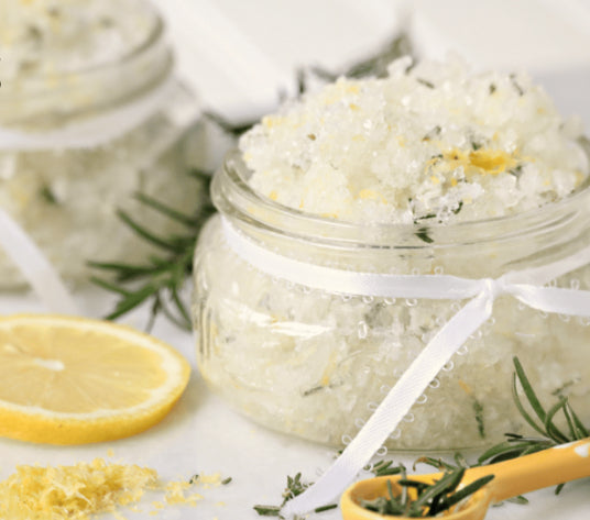 Rosemary & Lemon Salt Scrub